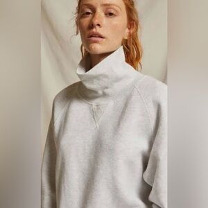 perfect white tee faris oversized turtleneck pullover